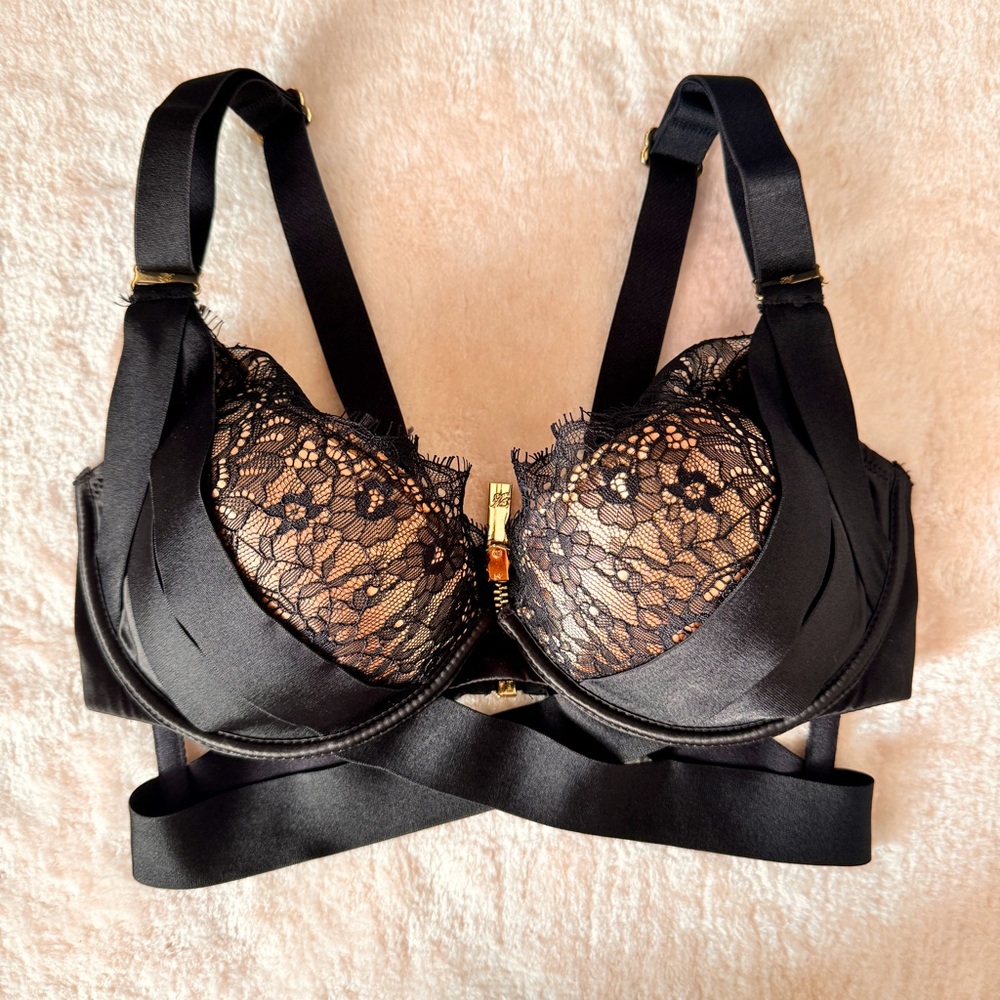 Honey Birdette Ashleigh black bra 32DD